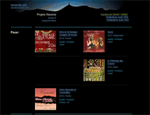 Tablet Screenshot of danslesvolcans.net